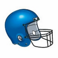 Football Helmet Temporary Tattoo